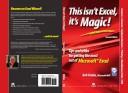 Cover for This Isn't Excel, It's Magic