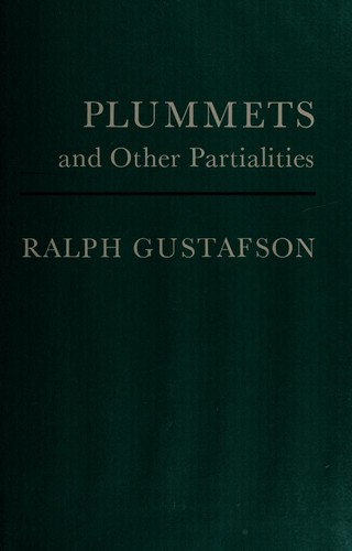 Cover for Plummets and other partialities