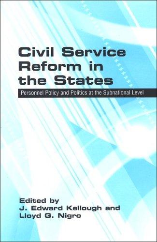 Cover for Civil Service Reform in the States