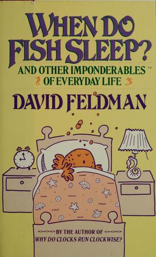 Cover for When do fish sleep?