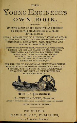Cover for The young engineer's own book
