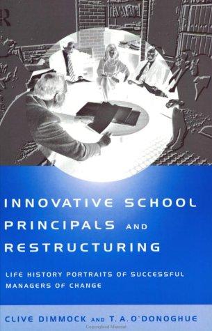 Cover for Innovative school principals and restructuring