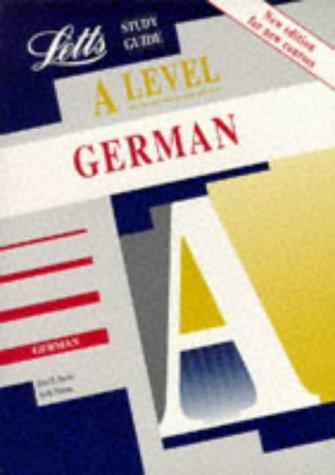 Cover for A-level Study Guide German (Letts Educational A-level Study Guides)