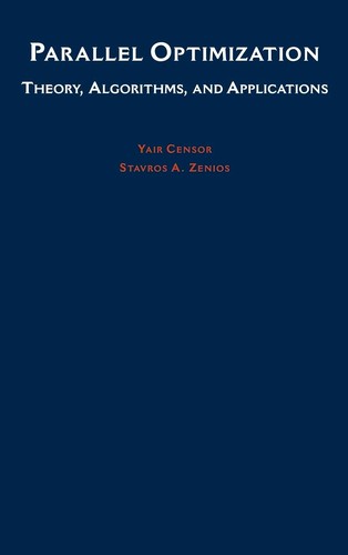 Cover for Parallel optimization