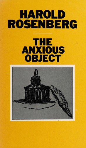 Cover for The anxious object