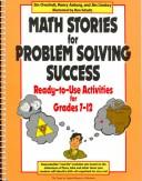 Cover for Math Stories for Problem Solving Success