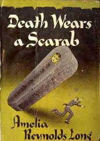 Cover for Death Wears a Scarab