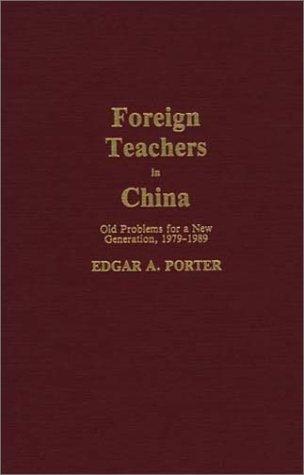 Cover for Foreign teachers in China