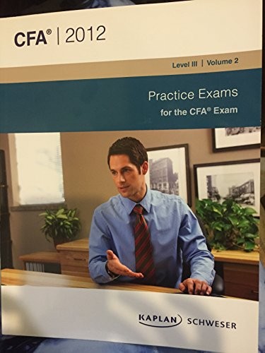 Cover for Schweser Practice Exams for the CFA Exam
