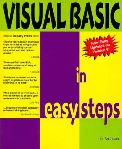 Cover for Visual Basic 6 in Easy Steps
