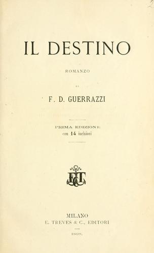 Cover for Il destino