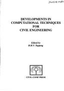 Cover for Developments in Computational Techniques for Civil Engineering