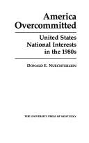 Cover for America overcommitted