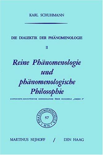 Cover for Die Dialektik der Phänomenologie: Band II