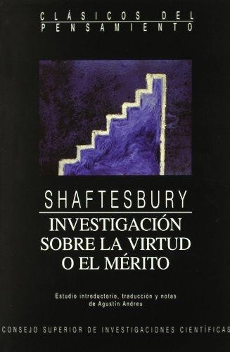 Cover for Investigación sobre la virtud o el mérito