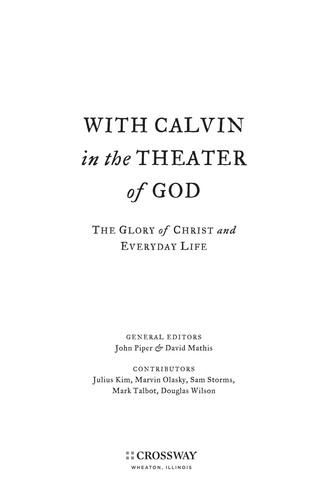 Cover for With Calvin in the theater of God