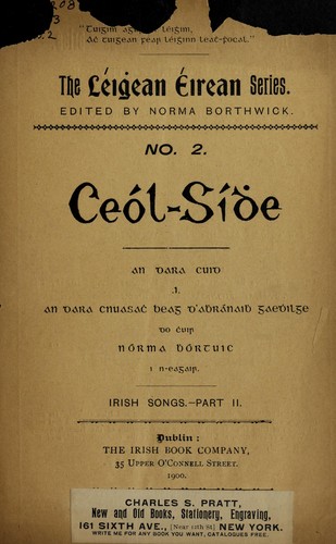 Cover for The Le igean E irean series