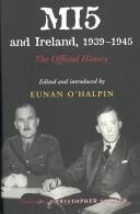 Cover for Mi5 and Ireland 1939-1945