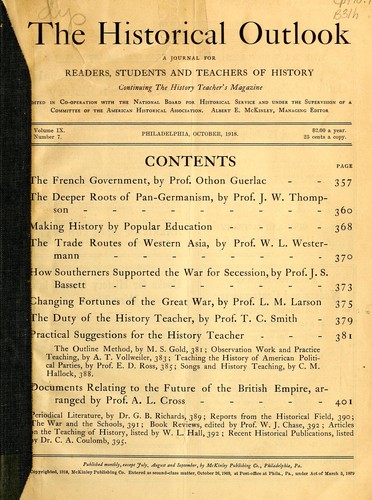 Cover for How the southerners supported the War for Secession