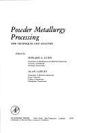 Cover for Powder Metallurgy Processing