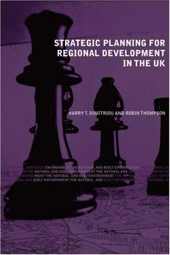Cover for Strategic Planning for Regional Development