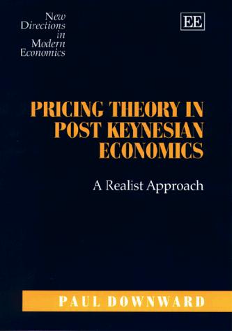 Cover for Pricing theory in post-Keynesian economics