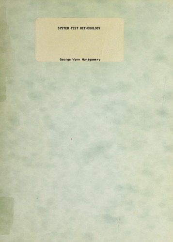Cover for System test methodology