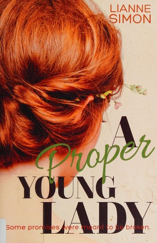 Cover for A proper young lady