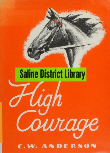 Cover for High courage