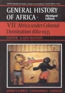 Cover for Africa under colonial domination, 1880-1935