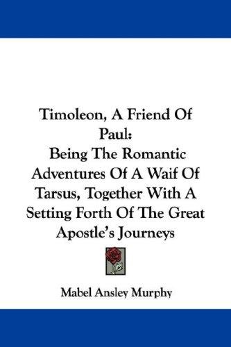 Cover for Timoleon, A Friend Of Paul