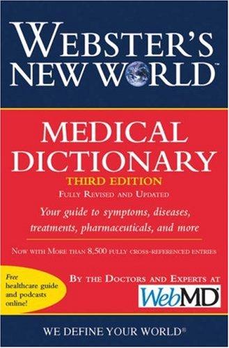 Cover for Webster's New World Medical Dictionary, Fully Revised and Updated