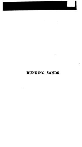 Cover for Running sands