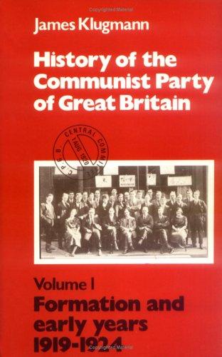 Cover for History of the Communist Party of Great Britain