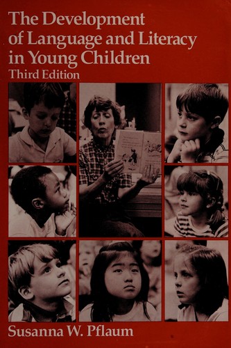 Cover for The development of language and literacy in young children