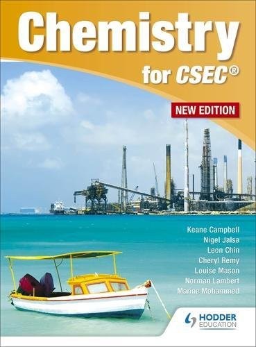 Cover for Chemistry for Csec