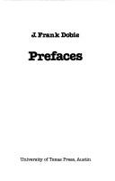 Cover for Prefaces