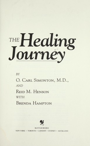 Cover for The healing journey