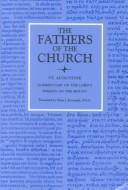 Cover for Fathers of the Church : St. Augustine 