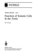 Cover for Function of somatic cells in the testis