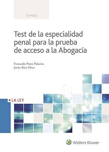 Cover for Test de la especialidad penal para la prueba de acceso a la Abogacía