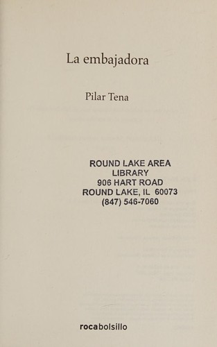 Cover for La embajadora
