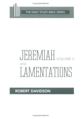 Cover for Jeremiah and Lamentations, Volume 2
