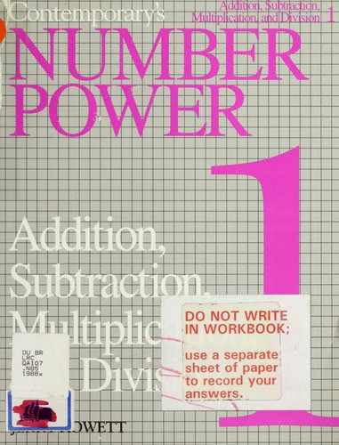 Cover for Contemporary's number power 1