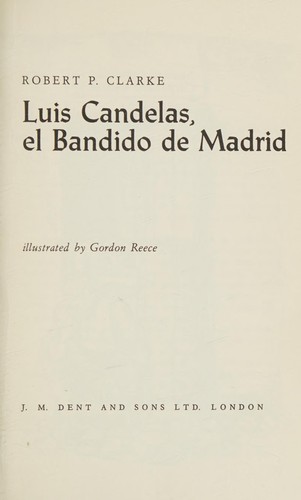 Cover for Luis Candelas, el Bandido de Madrid