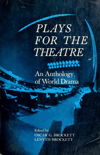 Cover for Plays for the theatre