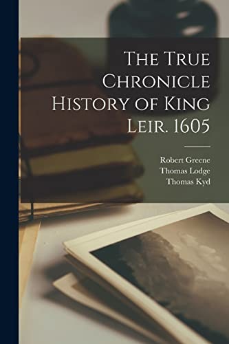 Cover for True Chronicle History of King Leir. 1605