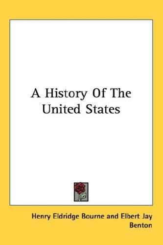 Cover for A History Of The United States