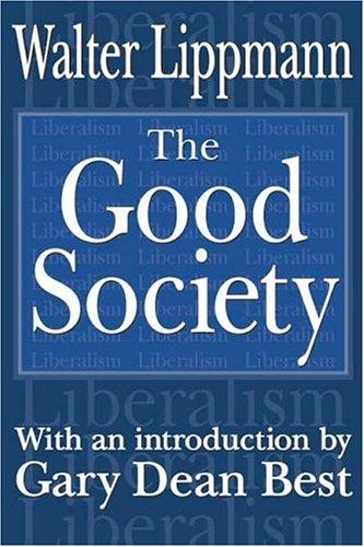 Cover for The Good Society