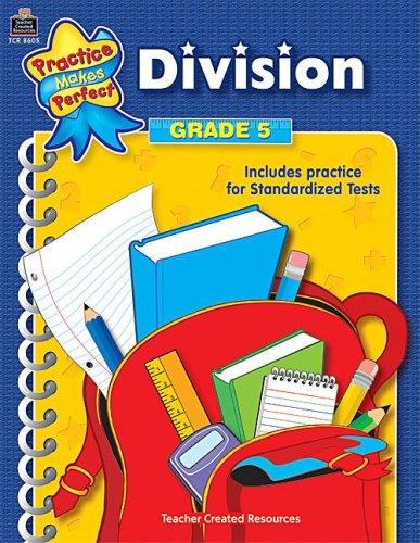 Cover for Division Grade 5 (Practice Makes Perfect)